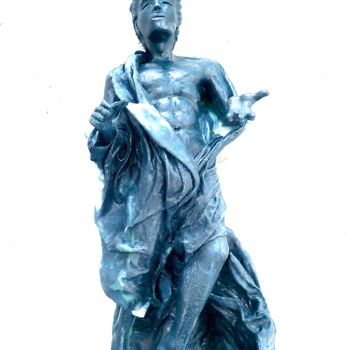 Sculptuur getiteld "damas / wax" door Marc De Lassus Saint-Geniès, Origineel Kunstwerk