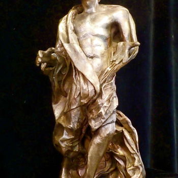 Sculpture intitulée "damas avant patine" par Marc De Lassus Saint-Geniès, Œuvre d'art originale