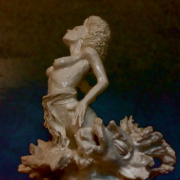 Sculpture titled "sirène marc de lass…" by Marc De Lassus Saint-Geniès, Original Artwork