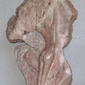 Sculptuur getiteld "Sous le vent (Fr)" door Marcelin Fortin, Origineel Kunstwerk