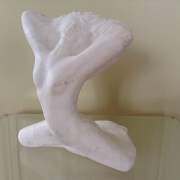 Скульптура под названием "img-2557.jpg" - Marcelin Fortin, Подлинное произведение искусства, Камень