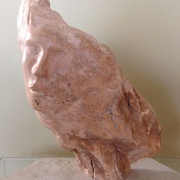 Sculpture titled "reminiscense" by Marcelin Fortin, Original Artwork, Stone