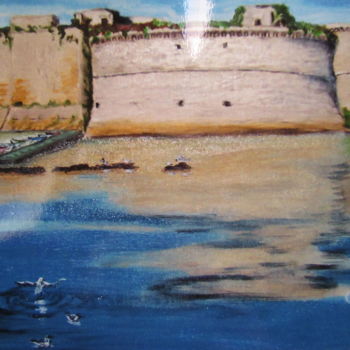 Pittura intitolato "Gallipoli" da Marcella Molea, Opera d'arte originale, Olio