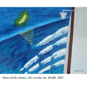 Pittura intitolato "Verso Golfo Aranci" da Marcello Aprea, Opera d'arte originale