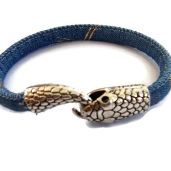 Artcraft με τίτλο "Bracelet mixte en J…" από Nathalie Marchal, Αυθεντικά έργα τέχνης, Βραχιόλια