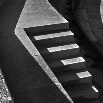 Photography titled "Escalier" by Marc Hatot, Original Artwork