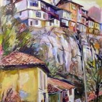 Painting titled "Veliko Tarnovo" by Marchell Yameliev, Original Artwork