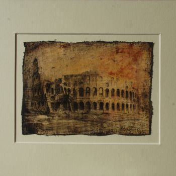 Printmaking titled "Rome" by Marcin Mikołajczak, Original Artwork, Other