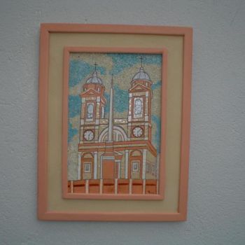 Artesanato intitulada "Igreja2" por Márcio França, Obras de arte originais