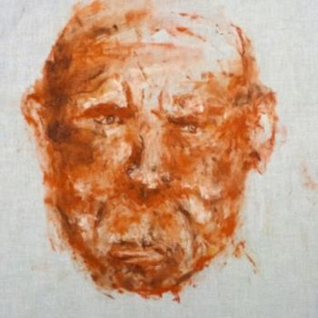 Pittura intitolato "rabbia" da Marco Barizza, Opera d'arte originale, Acrilico