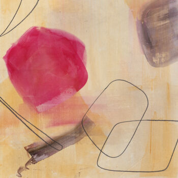Картина под названием "Abstract #7A01 | si…" - Marco Paludet, Подлинное произведение искусства, Акрил