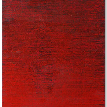 Pittura intitolato "INTERFERENZA SU ROS…" da Marco Ramassotto, Opera d'arte originale, Acrilico Montato su Pannello di legno