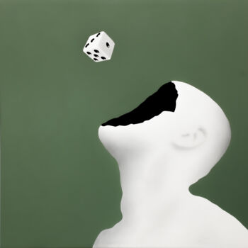 Dessin intitulée "OPPORTUNITY" par Marco Tidu, Œuvre d'art originale, Acrylique