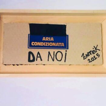 拼贴 标题为“Aria condizionata d…” 由Marco Zautzik, 原创艺术品, 标记