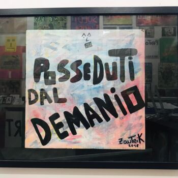 Schilderij getiteld "Posseduti dal deman…" door Marco Zautzik, Origineel Kunstwerk, Acryl