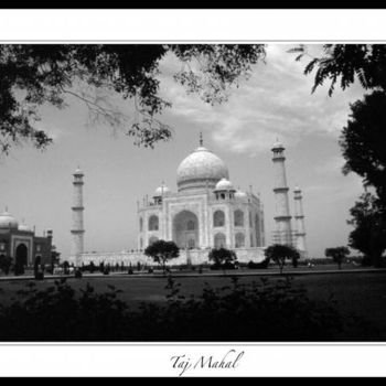 Fotografia intitolato "Taj Mahal" da Marco Alongi, Opera d'arte originale