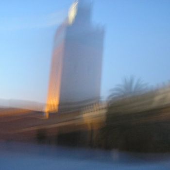 摄影 标题为“marrakech ;  minare…” 由Marcoh, 原创艺术品