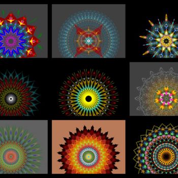 Digital Arts titled "#Spirality" by Marcos A. Cavalcante, Original Artwork, Collages