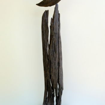 Sculpture intitulée "Sans titre 123" par Nestor, Œuvre d'art originale, Bois
