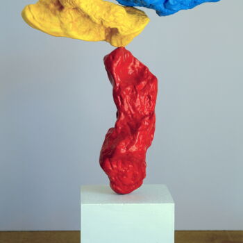 Sculpture intitulée "Chimère 2" par Nestor, Œuvre d'art originale, Bois