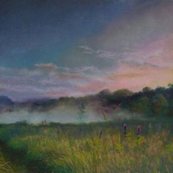 Painting titled "Foggy Morning Meltd…" by Marcus Moller, Original Artwork