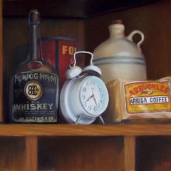 Painting titled "Camp Cupboard Essen…" by Marcus Moller, Original Artwork
