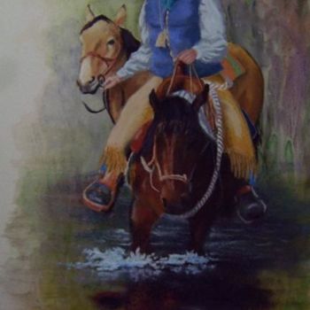 Painting titled "You Can Lead a Hors…" by Marcus Moller, Original Artwork
