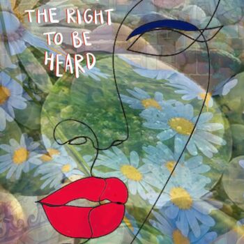 Digital Arts titled "my right" by Geny Chanteline, Original Artwork, Digital Photography Mounted on Wood Stretcher frame