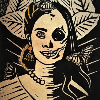 "La Malinche" başlıklı Resim Margaery tarafından, Orijinal sanat, Akrilik