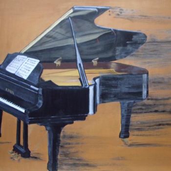 Pintura titulada "Simfonia" por Elvira Margalef, Obra de arte original, Oleo