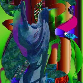 Digital Arts titled "abstracja 6" by Margalit (Malgorzata Krasucka), Original Artwork