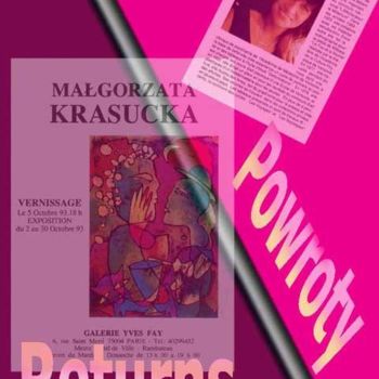 Digital Arts titled "Powroty" by Margalit (Malgorzata Krasucka), Original Artwork