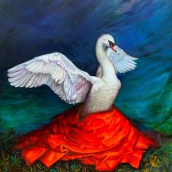 Pittura intitolato "Transformation_100x…" da Margarita Ado, Opera d'arte originale, Olio