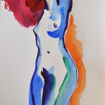 Nude watercolor 0002