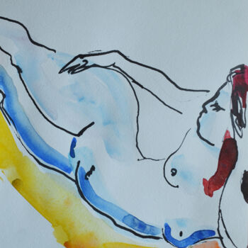 Nude watercolor 0054