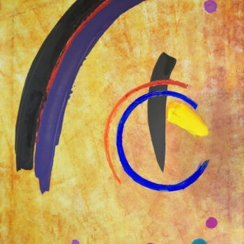 Картина под названием "Noname2" - Margarita Felis, Подлинное произведение искусства, Акрил