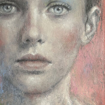 Картина под названием "Came in a dream" - Margarita Ivanova, Подлинное произведение искусства, Масло Установлен на Деревянна…