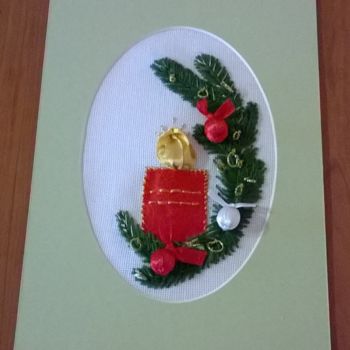 Artcraft titled "Christmas greeting…" by Margarita Kostova, Original Artwork, Paper & Party Supplies