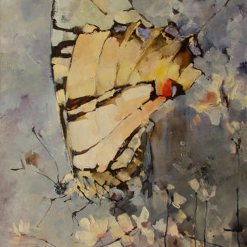 Картина под названием "сердитка" - Tatyana Barinova, Подлинное произведение искусства, Масло