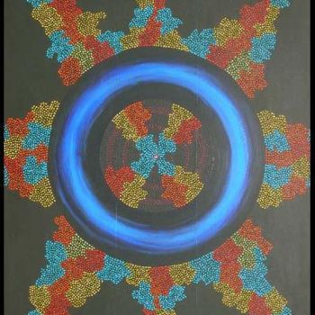 Painting titled "Endless Growing" by Margot Schaefer, Original Artwork, Other