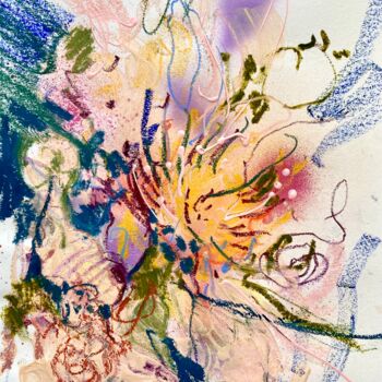 "Spring flowers" başlıklı Tablo Mari Skakun tarafından, Orijinal sanat, Hava fırçası