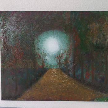 绘画 标题为“Find Your Light” 由Maria C. Cristina, 原创艺术品, 油