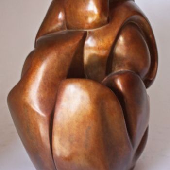 Sculpture titled "genese-038.jpg" by Maria Elena Thiery, Original Artwork, Metals