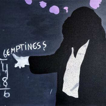 Картина под названием "Emptiness" - Maria Lapteva, Подлинное произведение искусства, Масло