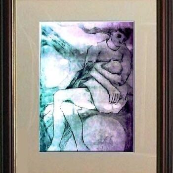 Printmaking titled "12_Maternidade" by Maria Lucia Pacheco, Original Artwork, Other