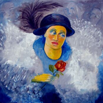 Peinture intitulée "Carnaval 3" par Maria Lucia Pacheco, Œuvre d'art originale, Huile