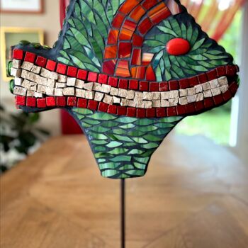 Escultura intitulada "Joncols" por Maria Mosaics, Obras de arte originais, Mosaico