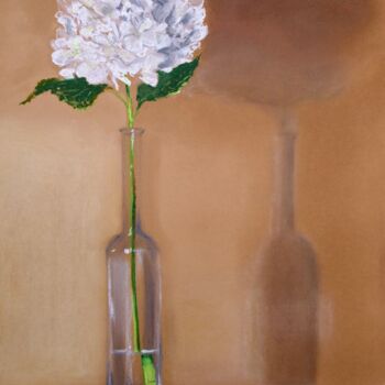 Drawing titled "Petali di luce" by Maria Paola Grifone, Original Artwork, Pastel