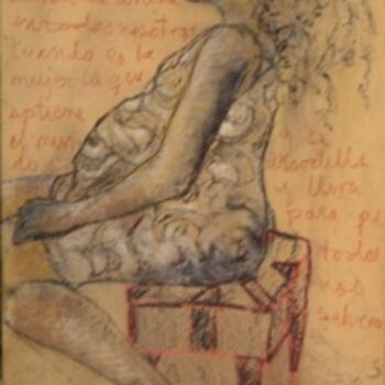 Картина под названием "Daniela" - Maria Rosa Astorga, Подлинное произведение искусства