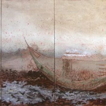 Pintura titulada "Saudade" por Maria Rosa Astorga, Obra de arte original